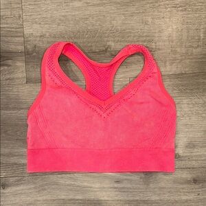 All in motion Seamless Pink Sports Bra size medium
